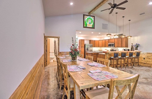 Lone Rock House | Idyllic Riverfront Retreat with Covered Patio & Spa
