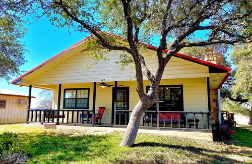 Llano House | Riverfront Getaway with Kayaks, Firepit & Family-Friendly Amenities