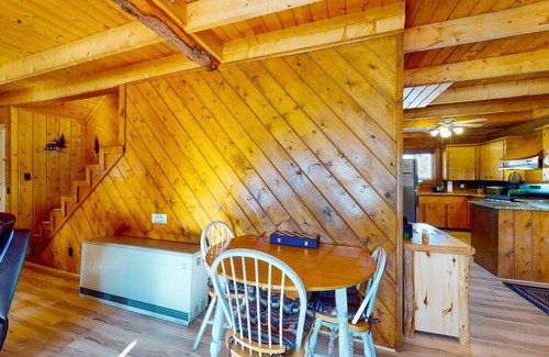 Rivers Edge House | Scenic Riverfront Retreat with Cozy Wood Stove & Deck