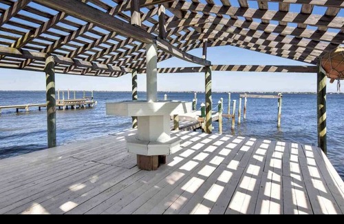 Tropic House | Riverfront House with Private Backyard and Dock- Pets stay FREE