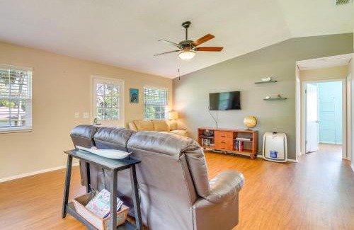 Crystal River House | Riverfront Duplex with Shared Dock & Family-Friendly Fire Pit