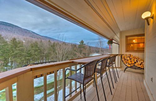 Lincoln Apartment | Scenic Riverfront Lincoln Condo Near Loon Mountain