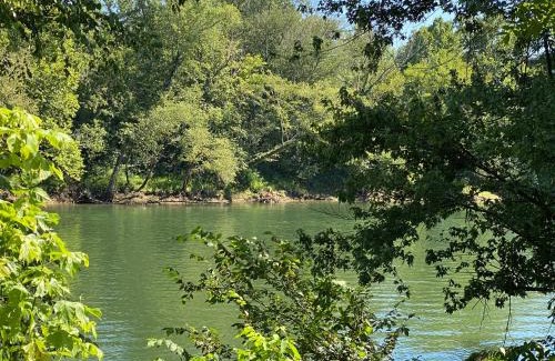Burkesville Cabin | Discover Riverfront Lodge: Pet-Friendly with a Pool