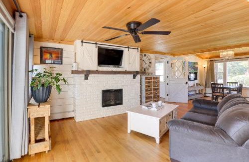 Manchester House | Scenic Riverfront Cottage in New Hampshire with Boat Dock