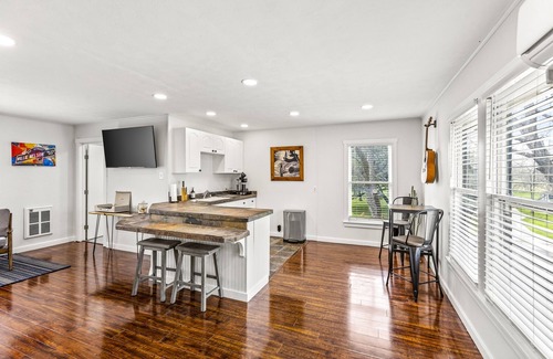 Seguin House | Riverfront Oasis with Private Dock, Grill & Firepit Awaits