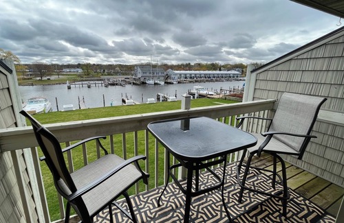 South Haven Condo | Charming Riverfront Condo: Guest Rated 10/10!