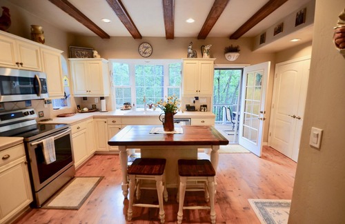 Payson Cabin | Scenic Riverfront Retreat with Pool and Family-Friendly Amenities