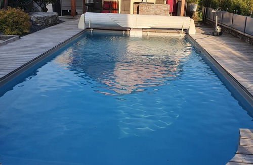 Ornans Villa | Riverfront Villa with Private Heated Pool & Spa Jacuzzi