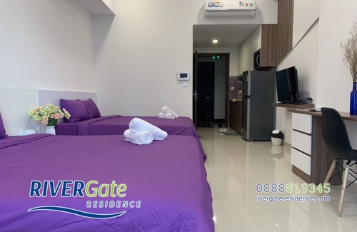 District 4 Apartment | Rivergate Residence Officetel: 2 Beds with Pool Access