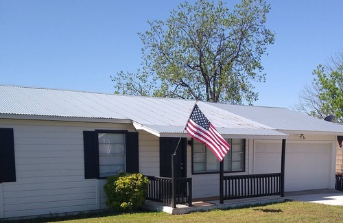 Llano House | Riverside Retreat: Steps from Llano River and Badu Park