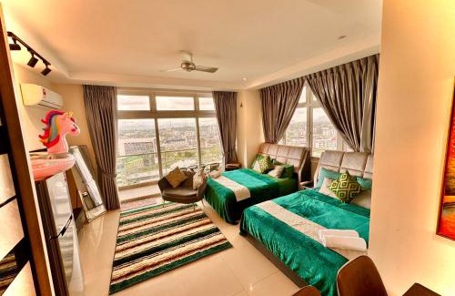 Kuching Apartment | Riverside High Floor Stay: Waterfront Views & Pool Access