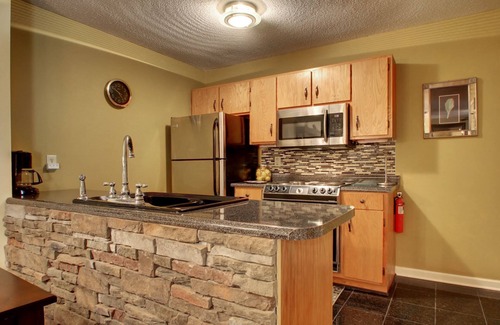 Helen House | Rivers Edge Condo 103: Pet-Friendly Retreat with Pool Access
