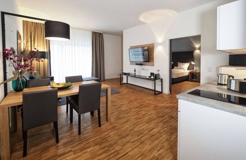 Innstadt Apartment | Rivers Passau: Guest Rated 9.8 with Pet-Friendly Amenities
