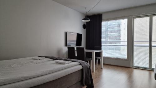 Turku Apartment | Eco-Friendly Riverside Apartment with French Balcony Getaway