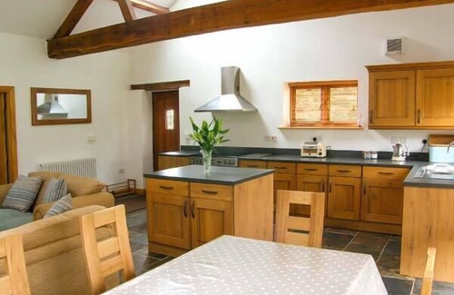 Gilwern Cottage | Riverside Barn: Family-Friendly Cottage with Pool & Kitchen