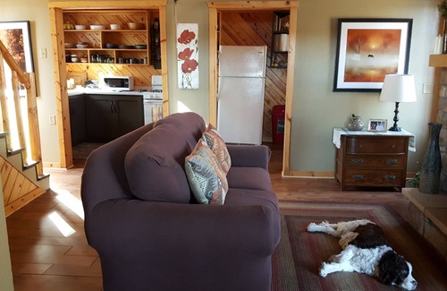 Muscoda Ski Chalet | Unforgettable Riverside Chalet: Relax with Spa and Breakfast