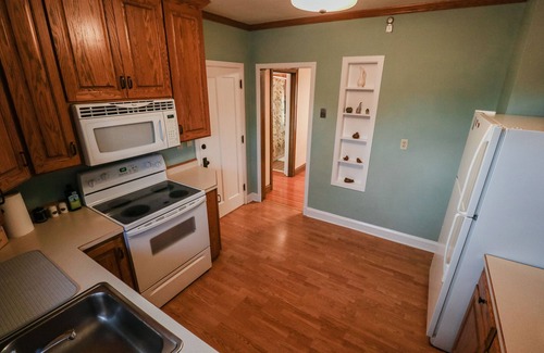 Grand Forks House | Riverside Duplex: 2 Bedrooms with Pool & Breakfast Included
