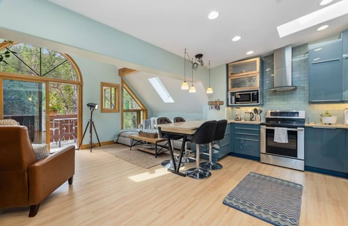 Estes Park Condo | Riverside Loft Retreat in Downtown Estes Park #6181