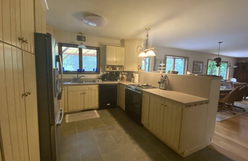 Onaway House | Unforgettable Riverside Retreat with Oceanfront Views