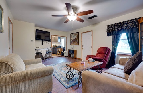 Niles Cottage | Riverside Niles Retreat: Cozy Fire Pit & Outdoor Grill