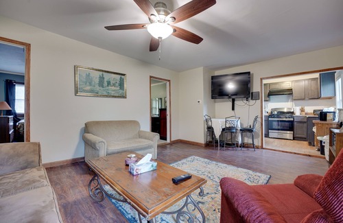 Niles Cottage | Riverside Niles Retreat: Cozy Fire Pit & Outdoor Grill