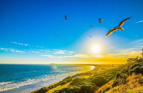 Ocean Grove Hotel | Relaxing Riverside Retreat with Ocean View & Pool Access