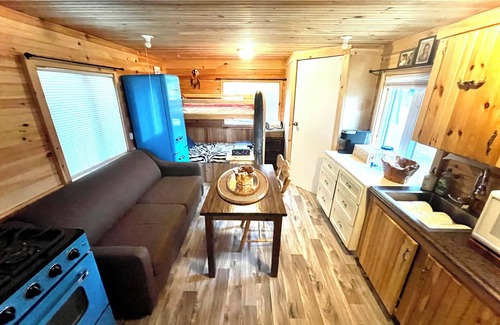 Moncton Cabin | Riverside RnR Offgrid Cabins - Grey Cabin , Shediac NB