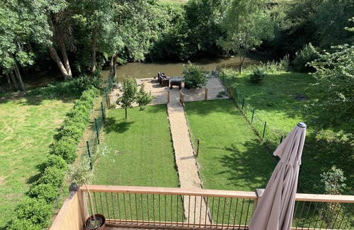 Segur-le-Chateau Villa | Historic Riverside Villa with Hot Tub and Family Amenities