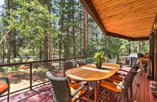Winthrop House | Riverside Winthrop Chalet: Hot Tub & Scenic Decks Await!