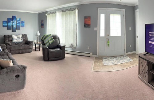 Milbridge House | Ocean View Retreat: Riverview Home in Milbridge Maine