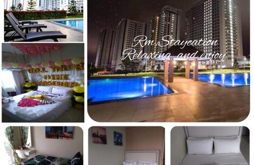 Tagaytay Apartment | Relaxing Staycation at Rm TaalView with Private Pool Access