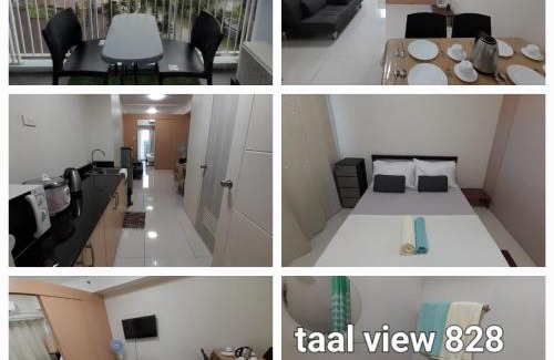 Tagaytay Apartment | Relaxing Staycation at Rm TaalView with Private Pool Access