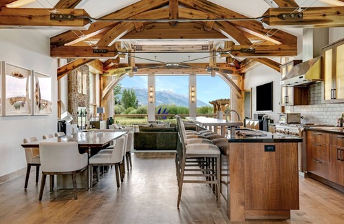 Wilson House | Beautiful 3BR Retreat with Outdoor Oasis & Teton Views