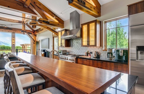 Wilson House | Beautiful 3BR Retreat with Outdoor Oasis & Teton Views