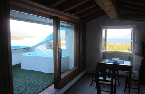 Lonato del Garda Apartment | Romantic attic with a priceless view of Lake Garda