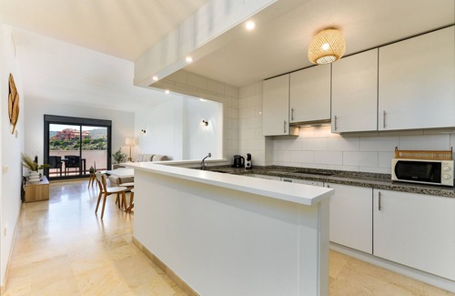 Manilva Apartment | Rock Bay 2422: Breathtaking Sea & African Coast Views