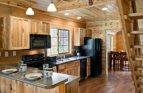 Custer Hotel | Inviting Rock Crest Lodge and Cabins with Spa & Pool Access