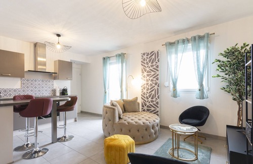 Terville Apartment | Top-Rated Rock in Share - Le Cocon with Family-Friendly Amenities