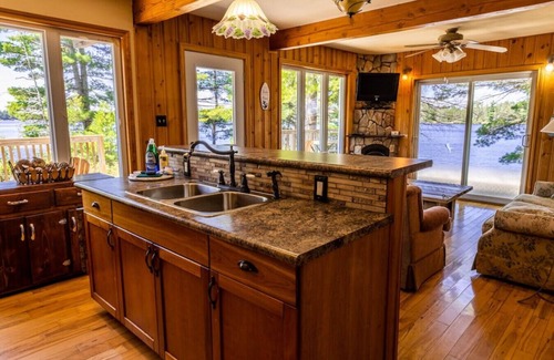West Nipissing Ski Chalet | Experience Rockpoint Haven at Paradise Cove on Lake Nipissing