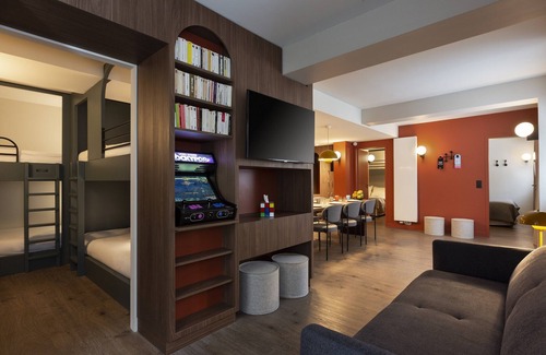 Flaine Hotel | Remarkable RockyPop Flaine Hotel & Spa with Pool and Dining