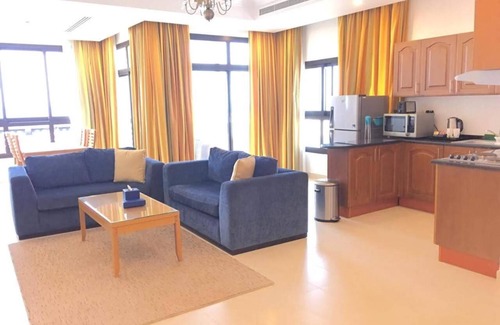 Jumeira 3 Apartment | Relax at Roda Beach Resort with Ocean View & Spa Amenities