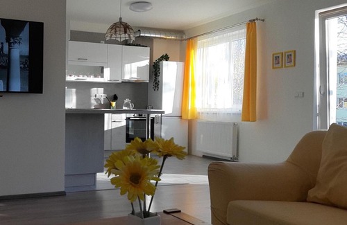 Frymburk Apartment | Family Apartment Lucie Near Spa & Ocean Views in Frymburk