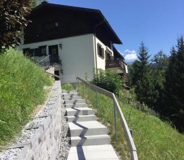 Serneus Apartment | Discover Rofla Serneus: Family-Friendly Retreat with Hot Tub
