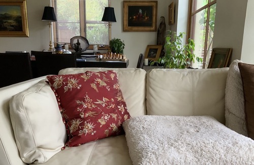 Ashland House | Unique "Industrial Tuscan" Home near Town with Great Amenities