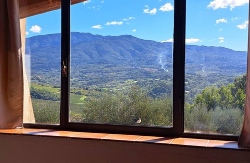 Rignano sull'Arno House | Romantic Barn Retreat with Private Terrace & Pool Access