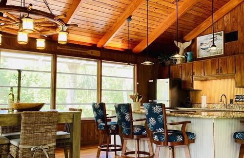 North Captiva Cottage | Beachfront Retreat with Golf Cart, Kayaks, and Bikes