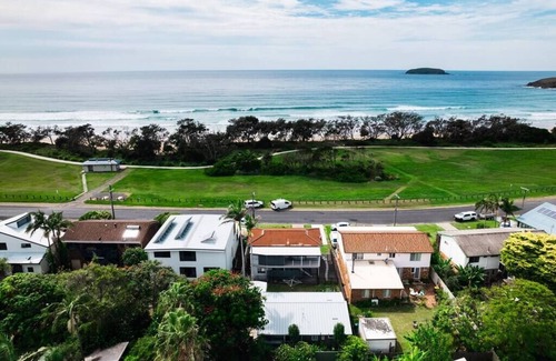 Sandy Beach House | Beachfront Retreat - Steps from the Ocean and Pet Friendly