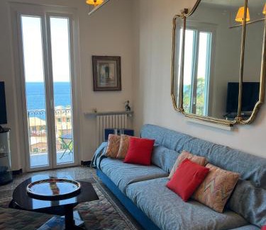 Sant'Ilario Apartment | Enchanting Sea View Retreat in Romantic Nervi