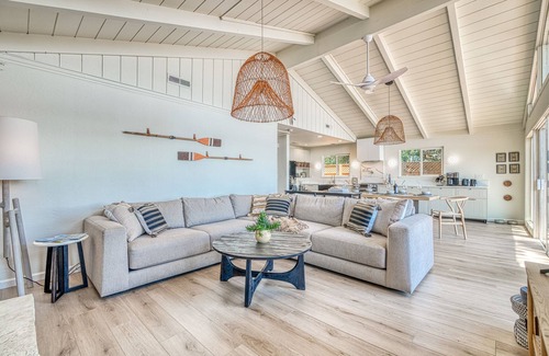 Clear Lake House | Enchanting Lakefront Retreat with Hot Tub & Private Dock