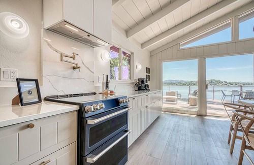 Clear Lake House | Enchanting Lakefront Retreat with Hot Tub & Private Dock